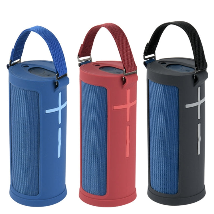 Pour étui en silicone pour enceinte Ultimate Ears MEGABOOM 3 avec bandoulière détachable