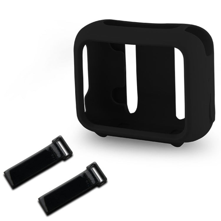 Pour enceinte JBL Go 4, étui en silicone avec sangle de fixation pour vélo et chariot de golf