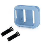 Pour enceinte JBL Go 4, étui en silicone avec sangle de fixation pour vélo et chariot de golf