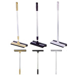 Essuie-glace double face 2 en 1 pour usage domestique et nettoyage de voiture, télescopique blanc, télescopique noir, télescopique jaune, droit blanc, droit jaune, droit noir