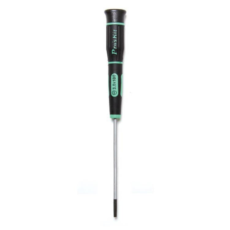 ProsKit SD-081-S7 Tournevis de précision fendu (3,0 x 100 mm) pour réparations électroniques quotidiennes