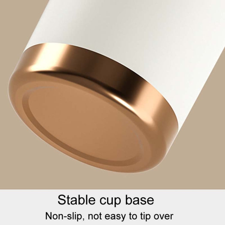 Tasse à café isotherme portable en acier inoxydable 316, double boisson, avec paille, 500 ml