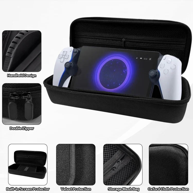 Sac de rangement étanche et antichoc en EVA pour consoles de jeux PS Portal