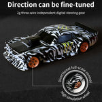 Voiture télécommandée de drift Mini 4x4 à l'échelle 1:43, 4301 Mustang noire, 4302 M3 bleue, 4303 911 orange, 4304 GTR argentée, 4301G Mustang noire avec gyroscope, 4302G M3 bleue avec gyroscope, 4303G 911 orange avec gyroscope                        ...
