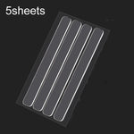 5 feuilles/paquet de bandes antichoc transparentes invisibles autocollantes pour armoires et coins de bureau, 35 x 10 mm, 63 x 10 mm, 150 x 15 mm