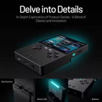 Console de poche portable TRIMUI BRICK, open source, sans fil Bluetooth, HD, rétro arcade, sans carte mémoire, 64 Go, 128 Go, 256 Go