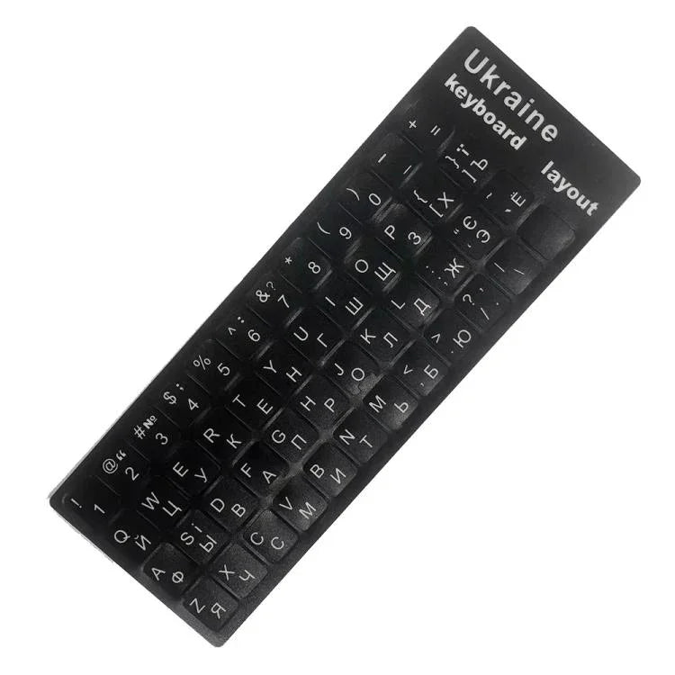 Autocollant de Clavier d'Ordinateur Portable, Ukrainien, Turc, Suédois, Polonais, Farsi