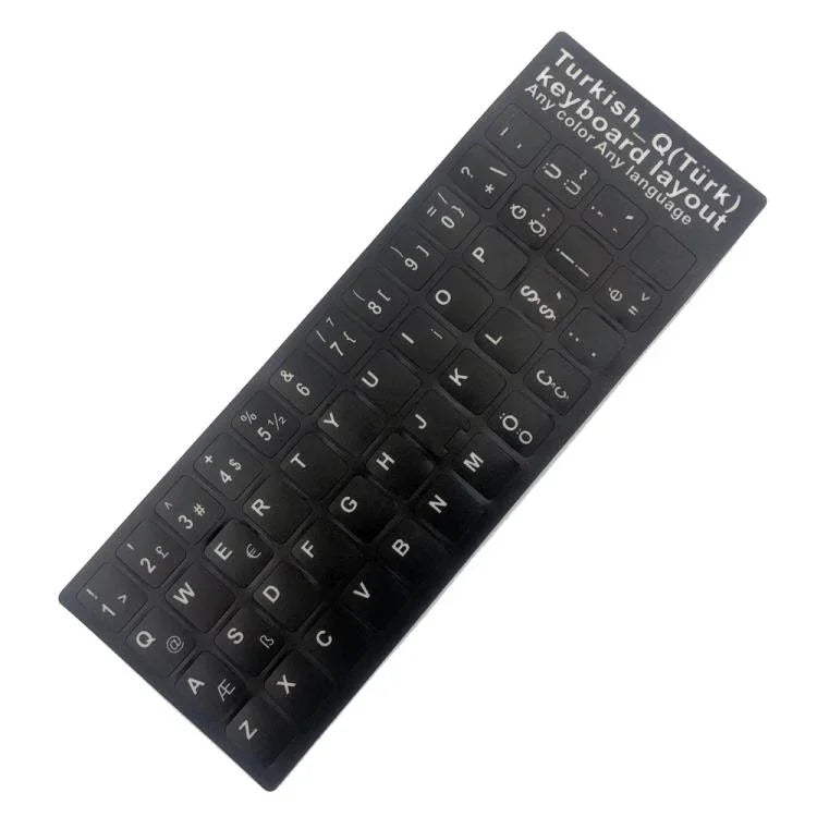 Autocollant de Clavier d'Ordinateur Portable, Ukrainien, Turc, Suédois, Polonais, Farsi