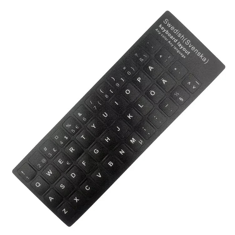 Autocollant de Clavier d'Ordinateur Portable, Ukrainien, Turc, Suédois, Polonais, Farsi