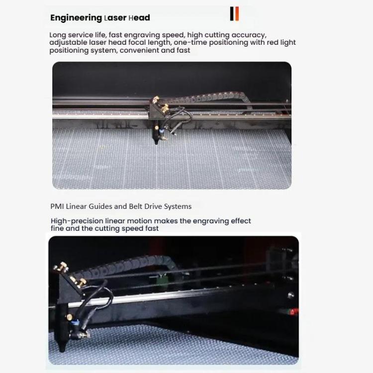 Machine de gravure laser CO2 3020B pour le travail du bois, le cuir, prise UE