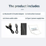 Récepteur isolateur audio Bluetooth 5.4 à masse commune, anti-interférence et réducteur de bruit, M29