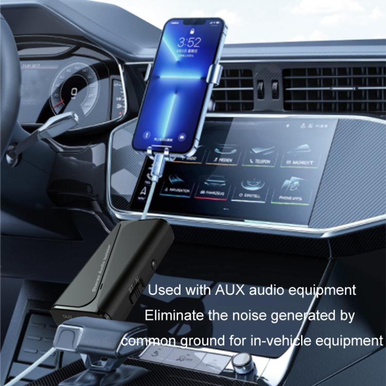 Récepteur isolateur audio Bluetooth 5.4 à masse commune, anti-interférence et réducteur de bruit, M29