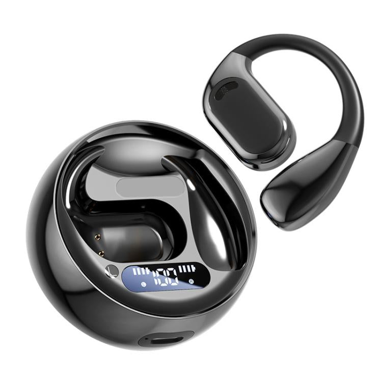 Écouteurs Bluetooth supra-auriculaires à affichage numérique avec traduction IA intelligente M76