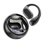 Écouteurs Bluetooth supra-auriculaires à affichage numérique avec traduction IA intelligente M76