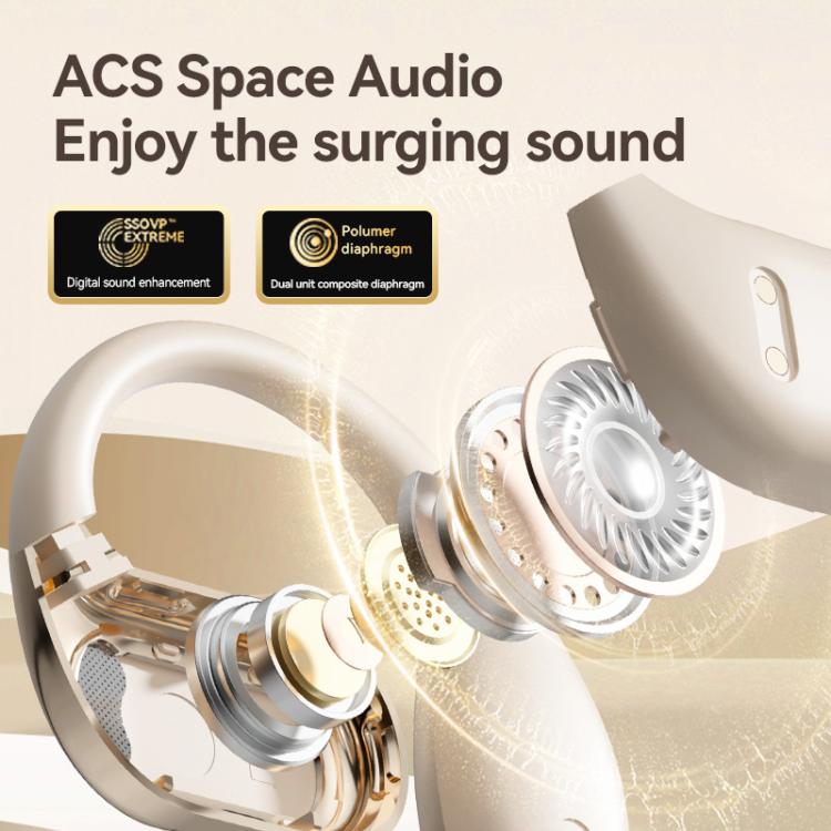 Écouteurs Bluetooth supra-auriculaires à affichage numérique avec traduction IA intelligente M76