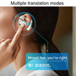 Écouteurs Bluetooth supra-auriculaires à affichage numérique avec traduction IA intelligente M76
