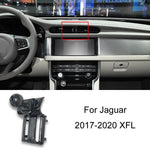 For Jaguar Left Driving Car Special Mobile Phone Navigation Bracket Base, 08-15 XF, 17-20 XFL, 18-20 XEL/15-19 XE/16-20 F-PACE, 18 E-Pace, 21-23 F-PACE/21-22 XFL