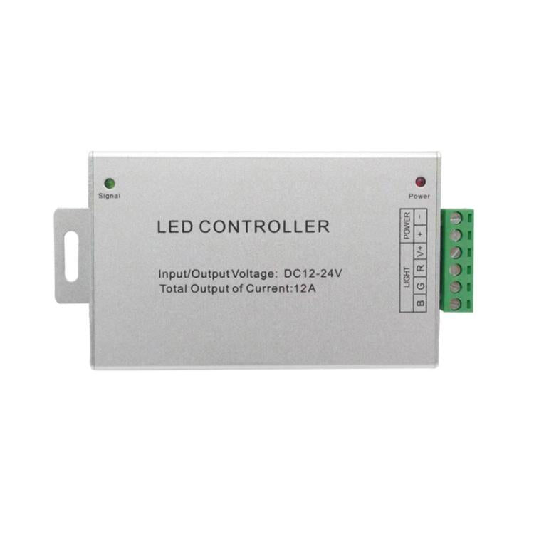 IR Aluminum Colorful LED Strip Light Controller, JHX-044
