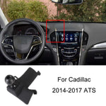 For Cadillac Left Driving Car Special Mobile Phone Navigation Bracket Base, 10-15 SRX, 13-19 ATS-L Sticky Type, 14-17 ATS, 14-22 XTS, 16-22 CT6, 16-23 XT5+XT6, 18-22 CT5, 18-23 XT4, 20-23 CT4, 22-23 LYRIQ