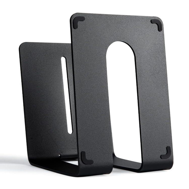 Support d'enceinte de bureau en métal avec amortissement des vibrations, incliné, pour moniteur de studio, ESL-004 Noir