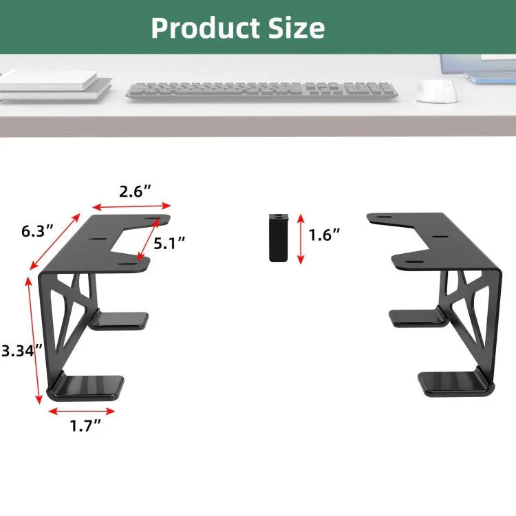 Support de rangement sous bureau pour Xbox One S/X et Xbox 360