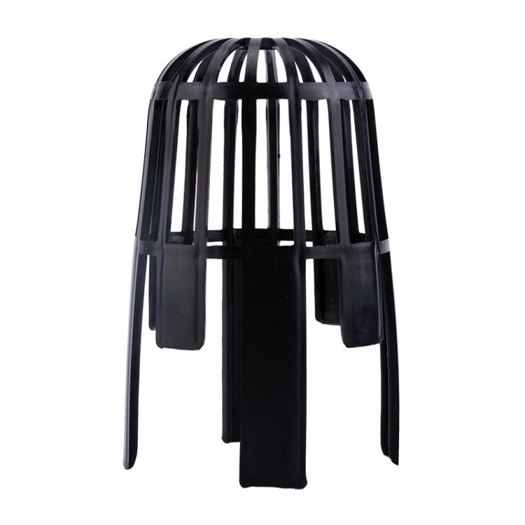 Couvercle de Filtre de Système de Drainage de Jardin, Tuyau de Fuite de Gouttière, Entonnoir de Curage Protecteur, Sphérique, Vertical