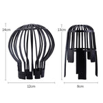 Couvercle de Filtre de Système de Drainage de Jardin, Tuyau de Fuite de Gouttière, Entonnoir de Curage Protecteur, Sphérique, Vertical