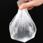 150 pièces / paquet bonnet de douche jetable, imperméable, transparent, 23,5 cm, PE