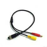 Car Camera Adapter Connector Wire 50cm, 4 Pin Aviation Female To RCA Female DC Male, 4 Pin Aviation Female To RCA Female DC Female, 4 Pin Aviation Female To RCA Male DC Male, 4 Pin Aviation Male To RCA Female DC Male                                    ...