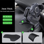 Car Dashboard Sun Visor Phone Mount Holder Center Console Navigation Bracket