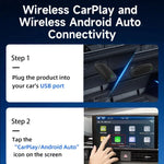 Adaptateur de boîte Carplay filaire à sans fil Connecteur de voiture Android, MINI SE X1AIR Noir, MINI SE X2AIR Noir