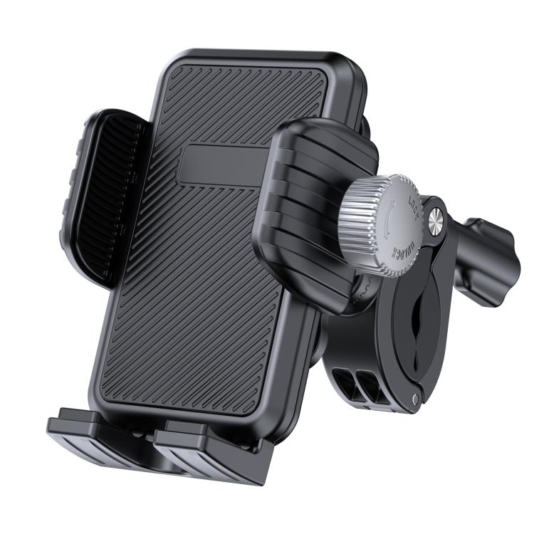 Support de téléphone avec absorption des chocs pour vélo et moto, support de navigation gravitationnel
