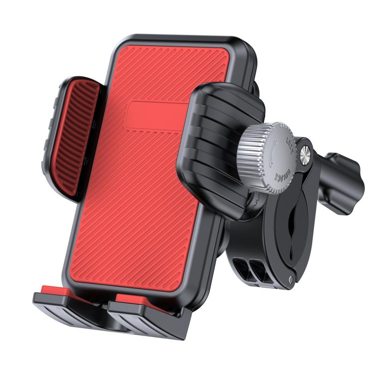 Support de téléphone avec absorption des chocs pour vélo et moto, support de navigation gravitationnel
