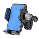 Support de téléphone avec absorption des chocs pour vélo et moto, support de navigation gravitationnel