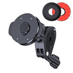 Support de téléphone à clipser pour vélo et moto avec anneau magnétique