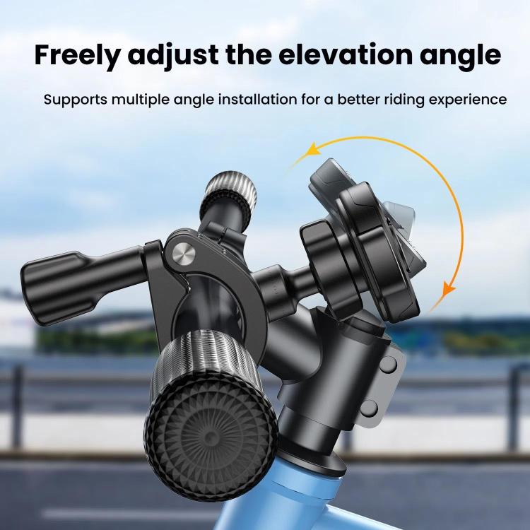 Support de téléphone à clipser pour vélo et moto avec anneau magnétique