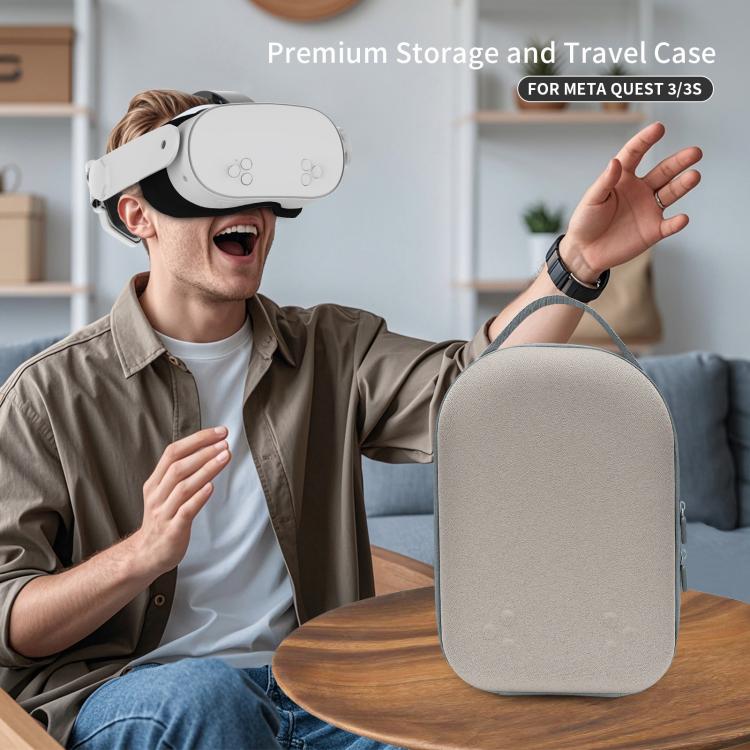 Pour casque VR Meta Quest 3S / 3, sac de rangement JYS