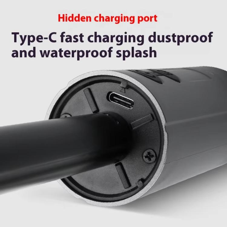 Lanterne de camping rétractable Lampe torche rechargeable Hauteur réglable de 25,2 à 51,8 cm