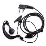 Pour casque durable intra-auriculaire intercom talkie-walkie BAOFENG