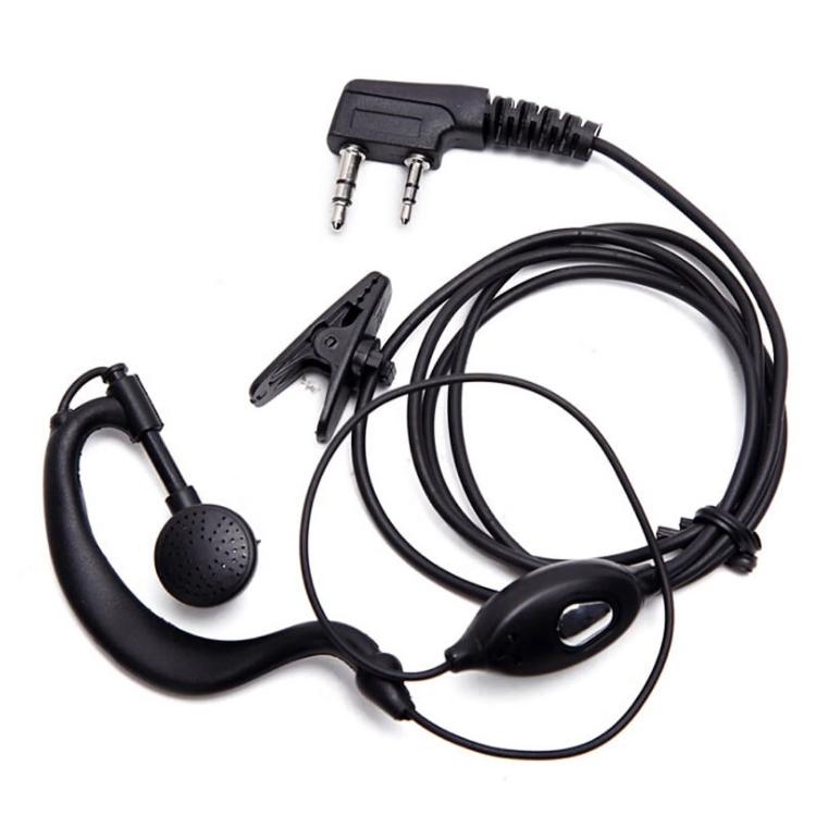 Pour casque durable intra-auriculaire intercom talkie-walkie BAOFENG