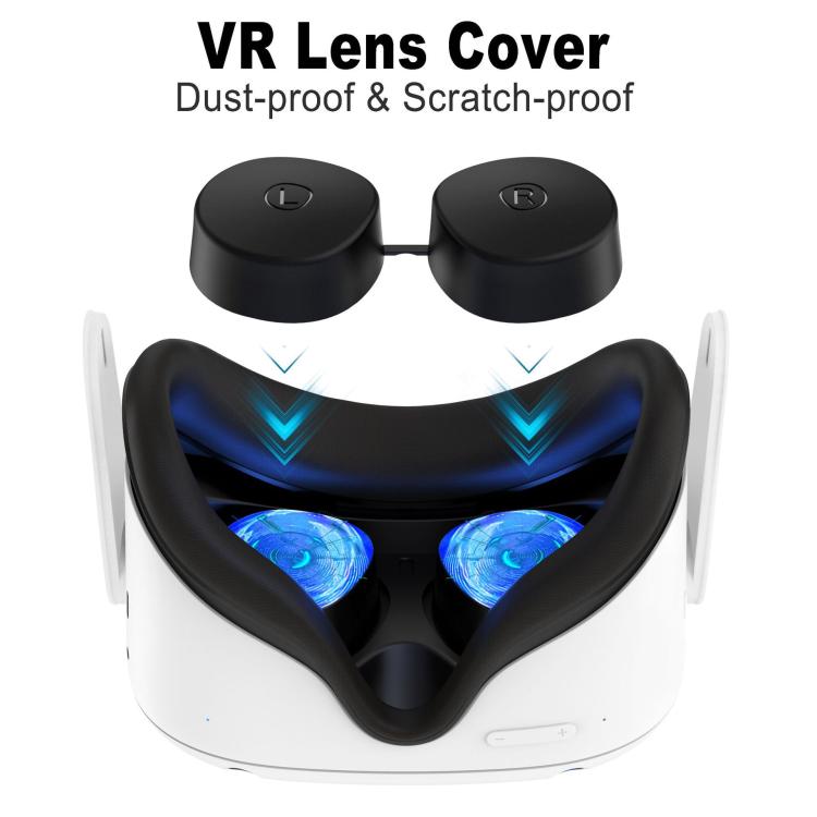 Pour la housse de protection en TPU pour objectif VR Meta Quest 3S / Quest 2