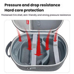 Pour sac de rangement de protection portable PlayStation VR2, sac à main gris foncé, bandoulière gris foncé
