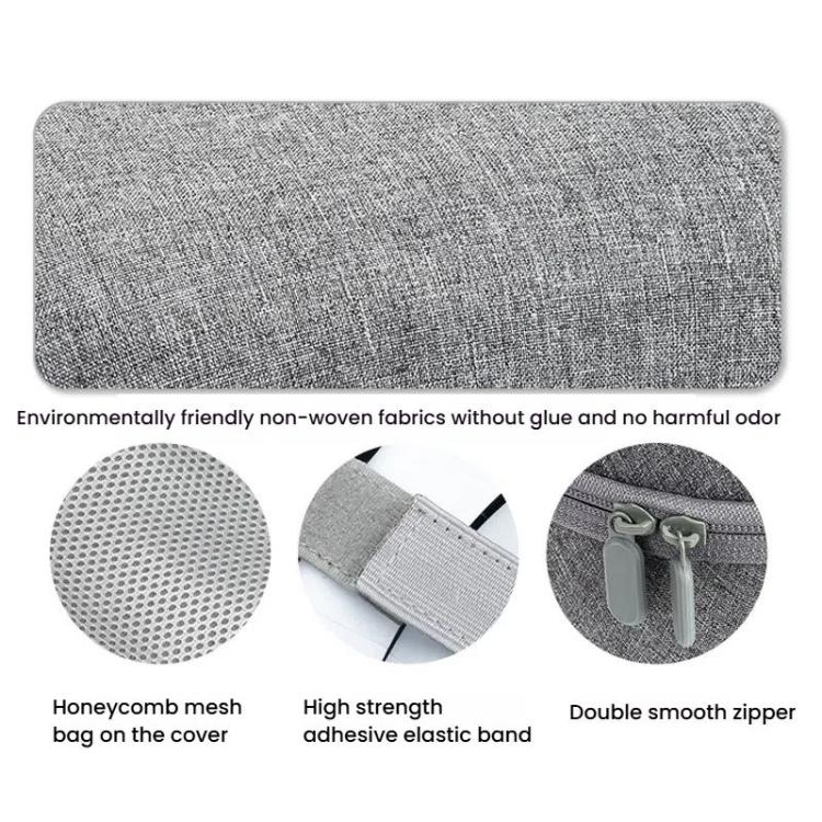 Pour sac de rangement de protection portable PlayStation VR2, sac à main gris foncé, bandoulière gris foncé