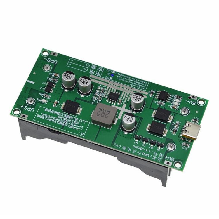 Module de charge boost batterie lithium UPS18650 haute puissance 15W 3A, 5V, 9V, 12V
