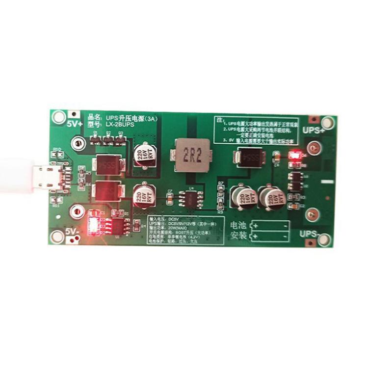 Module de charge boost batterie lithium UPS18650 haute puissance 15W 3A, 5V, 9V, 12V