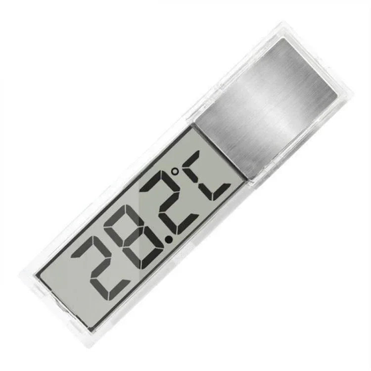 Thermomètre numérique sans fil LK-50 pour aquarium, écran LCD externe transparent, thermomètre électronique de température de l'eau
