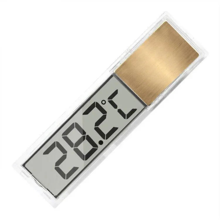 Thermomètre numérique sans fil LK-50 pour aquarium, écran LCD externe transparent, thermomètre électronique de température de l'eau
