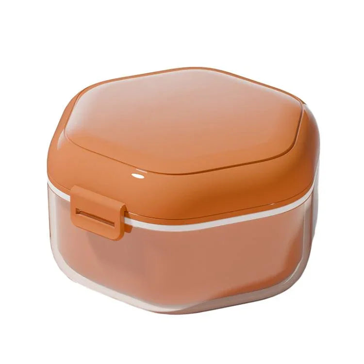 Boîte pour appareils orthodontiques invisibles Organisateur portable pour appareil dentaire Boîte de rangement pour appareils orthodontiques
