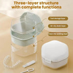 Boîte pour appareils orthodontiques invisibles Organisateur portable pour appareil dentaire Boîte de rangement pour appareils orthodontiques