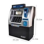 Distributeur automatique de billets simulé (DAB) Machine de mot de passe intelligente Carte de balayage Enfants Tirelire